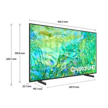 Samsung 43 Inch CU8000 Crystal UHD 4K Smart TV UA43CU8000WXXY hero image