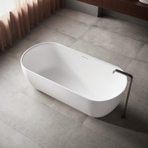Claybrook Skye 1700 Freestanding Bath - Dover White 3347000455 hero image