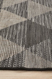 Rug Culture Terrace Medium Black Rug 300X80CM - TER-5503-BLK-300X80 hero image