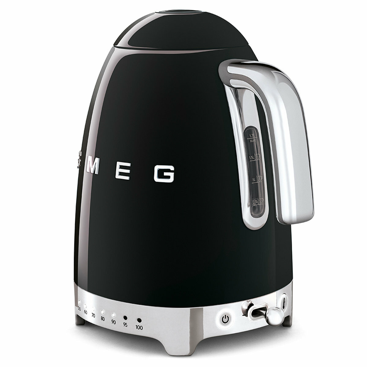 Smeg kettle and outlet toaster bundle black