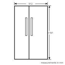 Westinghouse 542L Side by Side Frost Free Fridge WSE6200SA hero image