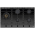 Omega 90cm Natural Gas Cooktop with Wok Burner Ceramic Glass Black OCGG905WB image NaN
