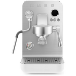 Smeg Minipro Espresso Coffee Machine Matte White EMC02WHMAU hero image