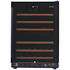 Smart 154L Dual Zone 46 Bottle Under Counter Wine Fridge Black SMAWC54DN image NaN