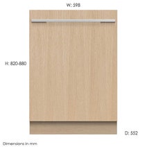 Fisher & Paykel Series 7 Fully Integrated Dishwasher DW60U6I1 hero image