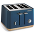 Morphy Richards 240013 Scandi Aspect 4 Slice Deep Blue Toaster image NaN