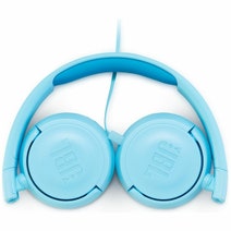 JBL Kids On-Ear Headphones Ice Blue JBLJR300BLU hero image