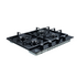 Trinity 60cm Gas Cooktop 4 Burners Black Glass TRG604BK image NaN