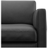 Natuzzi Editions Destrezza Black Leather Sofa SOFAC22310BU image NaN