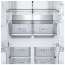 LG 637L French Door Fridge Matte White GF-L700MWH hero image