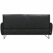 Kalona Maiori Black Three Seater Sofa - 2194-3P2C-MS133 hero image