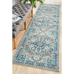Rug Culture Babylon Medium Blue Rug 300X80CM - BLN-207-BLUE-300X80 hero image