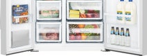Westinghouse 542L Side by Side Frost Free Fridge WSE6200SA hero image