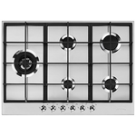 Smeg 72cm Classic 5 Burner Stainless Steel Gas Cooktop PX375LAU  hero image