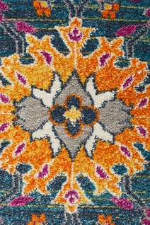 Rug Culture Babylon Large Blue Rug 240X240CM - BLN-210-BLUE-240X240 hero image