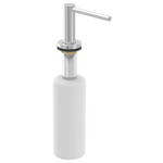 Abey Soap Dispenser Brushed Stainless Steel SD07L-BR hero image