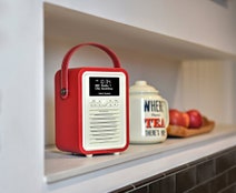 View Quest VQ-MINI-RD Retro Mini DAB+ FM Radio with Bluetooth hero image