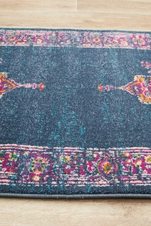 Rug Culture Babylon Extra Large Navy Rug 500X80CM - BLN-211-NAVY-500X80 hero image
