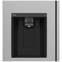 LG 635L Side by Side Fridge with Non-plumbed Ice & Water Dispenser Stainless Steel GS-N600PL hero image