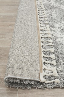 Rug Culture Saffron Large Silver Rug 290X200CM - SAF-33-SIL-290X200 hero image