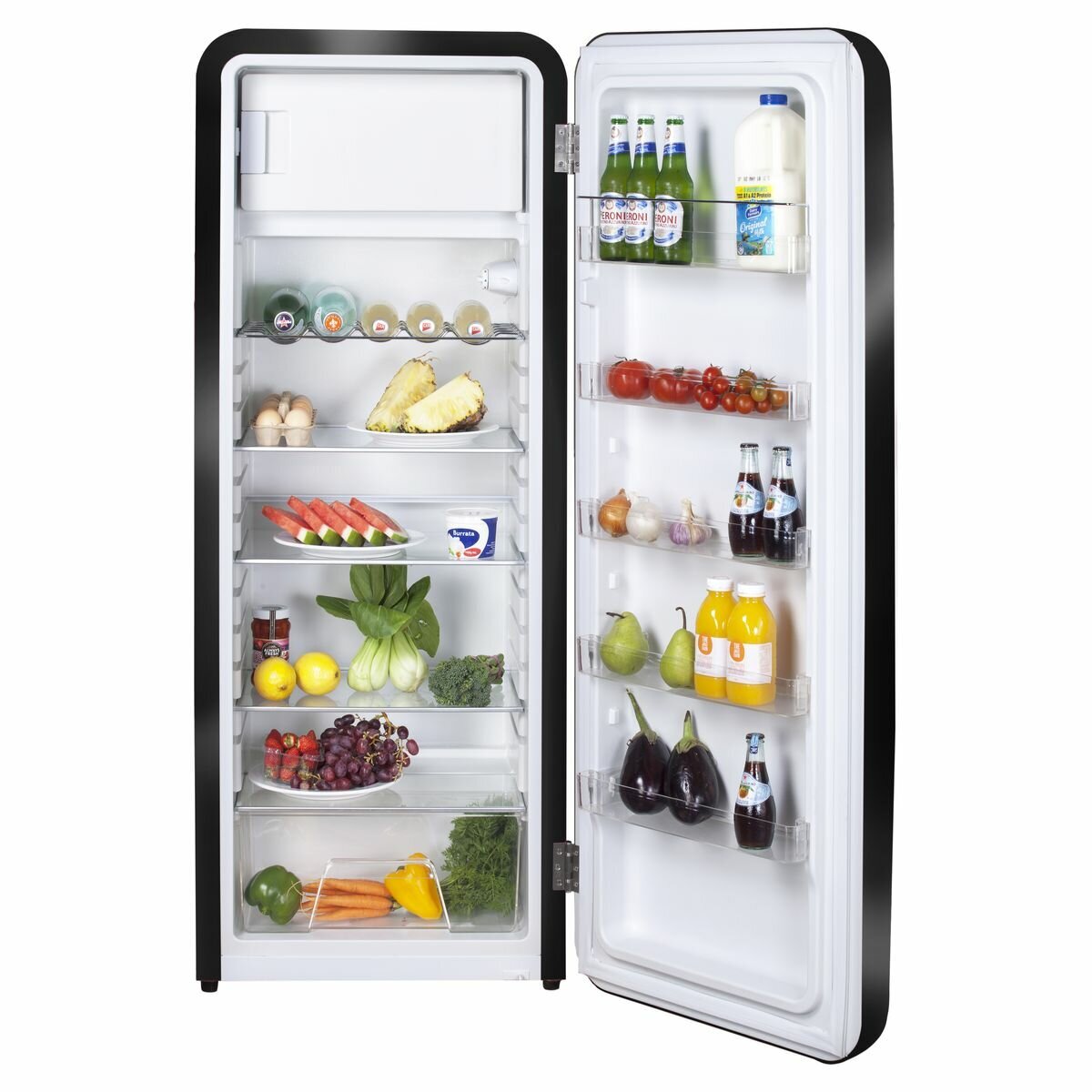 Artusi 277L Retro Style Top Mount Manual Defrost Fridge ARET330B hero image