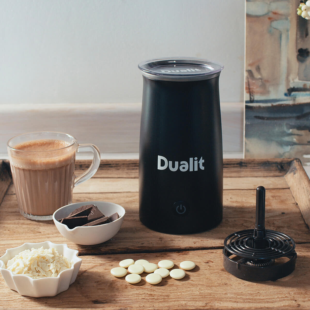 Dualit Hot Chocolate Maker and Milk Frother Black DU84151