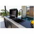 Artusi 2400mm Ascale Outdoor Kitchen with Imperia Black Cladding QAP24AS-IB image NaN