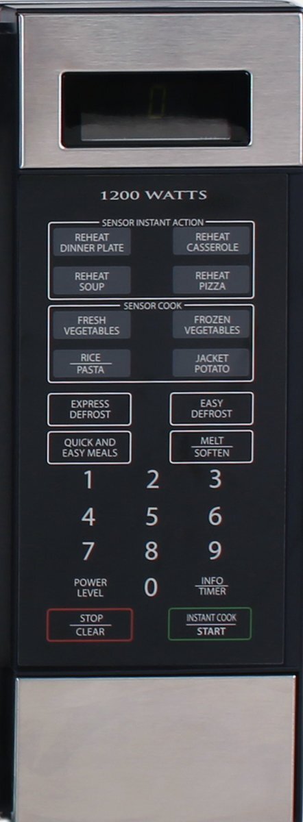 Sharp R395YS Stainless Steel Inverter Microwave 1200W hero image
