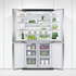 Fisher & Paykel Series 7 538L Quad Door Refrigerator with Ice and Water Stainless Steel RF605QNUVX1 image NaN