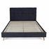 Ostro Ricki MkII Queen Bed Base & Bedhead BDRIC2MFCC1400 image NaN