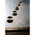 DCW Editions Here Comes The Sun 175 Pendant Light - Black and Copper HCS175BLCOP image NaN