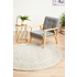 Rug Culture Evoke Small Silver Rug 150X150CM - EVO-261-SIL-150X150 image NaN
