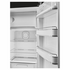 Smeg FAB 50's Style 270L Retro Refrigerator Black FAB28RBL5AU image NaN