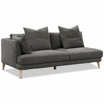 Kalona KYOTO Right Facing Chaise Sofa Pewter WS-205-RC-VILA-27 hero image