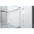 LG 635L Side by Side Fridge with Non-plumbed Ice & Water Dispenser Stainless Steel GS-N600PL  image NaN