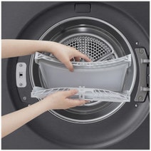 LG Series 9 9kg AI Heat Pump Dryer Matte Black DXH9-09MB hero image