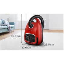 Bosch Series 6 ProAnimal Bagged Vacuum Cleaner Red BGL6PETAU hero image