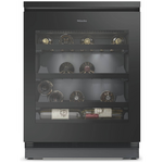 Miele 44 Bottle Built-Under Wine Conditioner Obsidian Black KWTUS7054-F hero image
