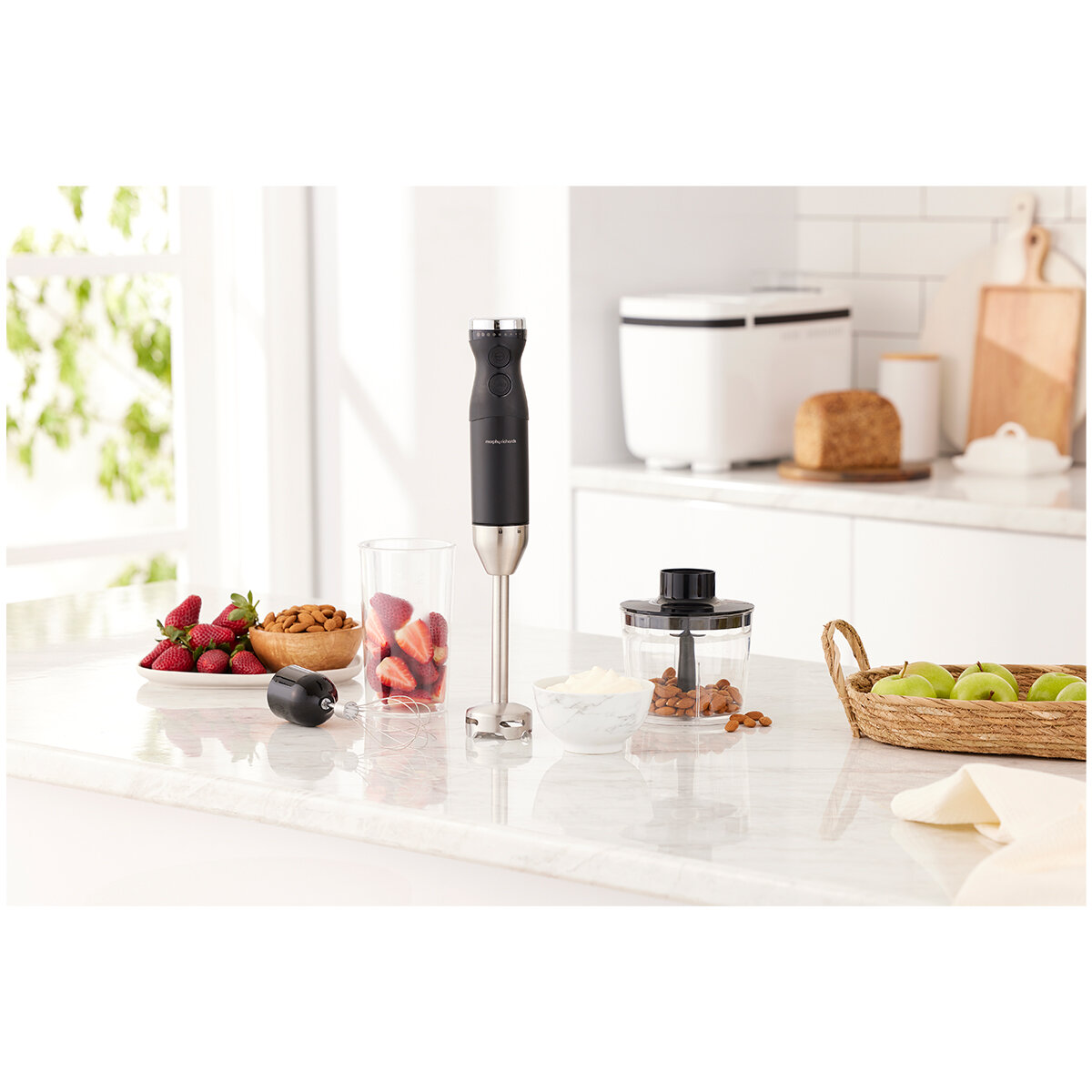 Morphy Richards Hand Blender Set MRHBS8BK hero image
