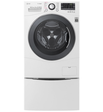 Lg 11kg front load outlet washing machine with truesteam wd1411sbw