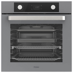 Haier 60cm 500 Series 12 Function Pyrolytic Built-in Oven with Air Fry Grey HWO60S12EPG5 hero image
