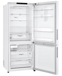 LG 420L Bottom Mount Fridge White GB-455WL hero image