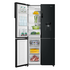 Haier 463L Quad Door Frost Free Fridge with Water Dispenser Black HRF516YHC image NaN