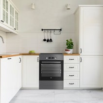 Beko 60cm Pyrolytic Freestanding Oven with Induction Cooktop BFC60IPAN hero image