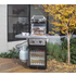 Gasmate BFM 2 Burner LPG BBQ with 97L Bar Fridge BQ1084 image NaN