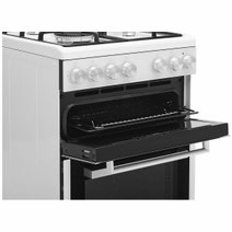 Euromaid 54cm Gas Upright Cooker White EFS54FC-DGW hero image