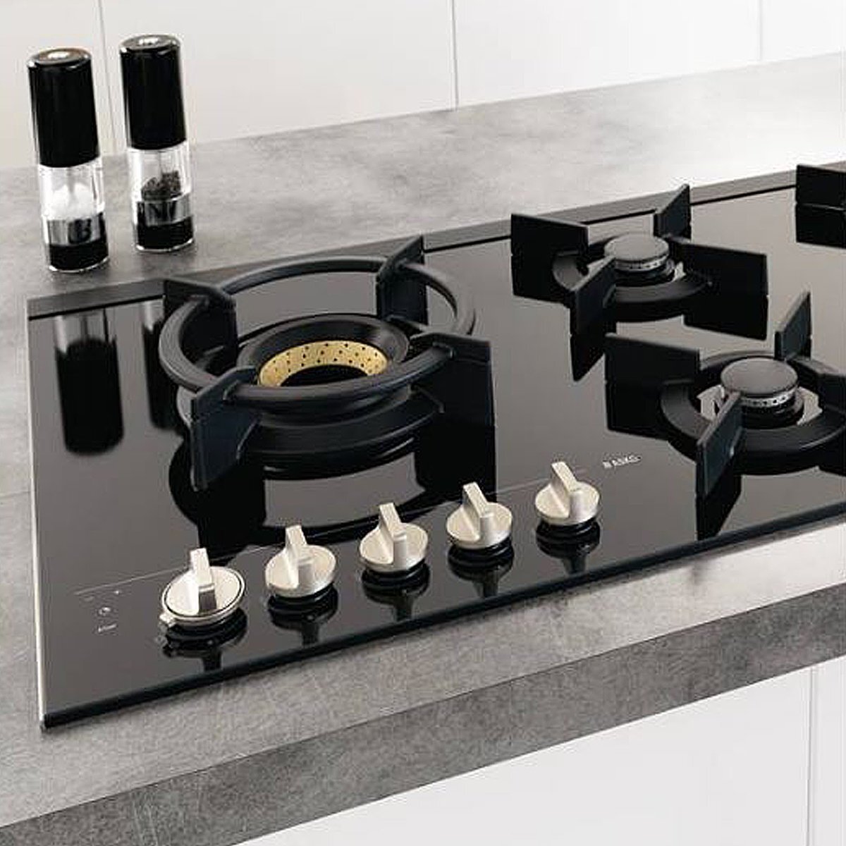 ASKO 90cm Pro Series Natural Gas Cooktop HG1935AD hero image