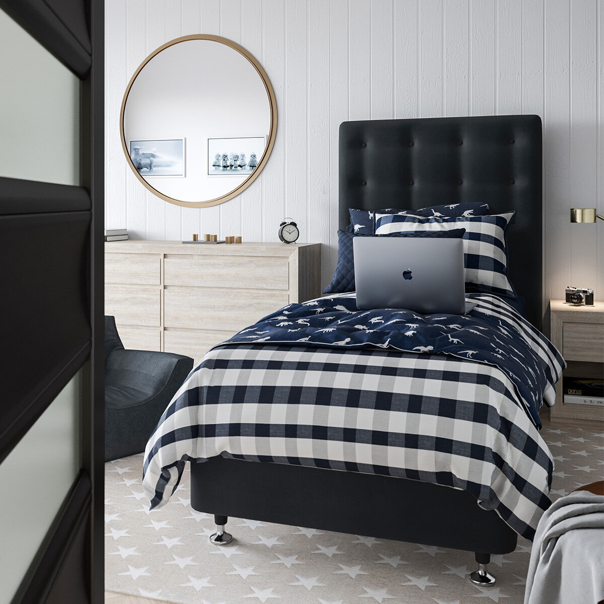 A.H. Beard Domino Amsterdam Firm Single Mattress DOAMSFMSGL hero image