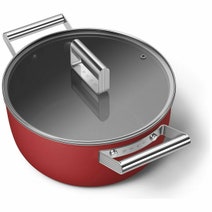 Smeg Five Piece Cookware Set Red CK5PCRDM hero image