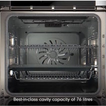 Bertazzoni 60cm Black Glass Pyrolytic Oven FMOD6117PTB1 hero image